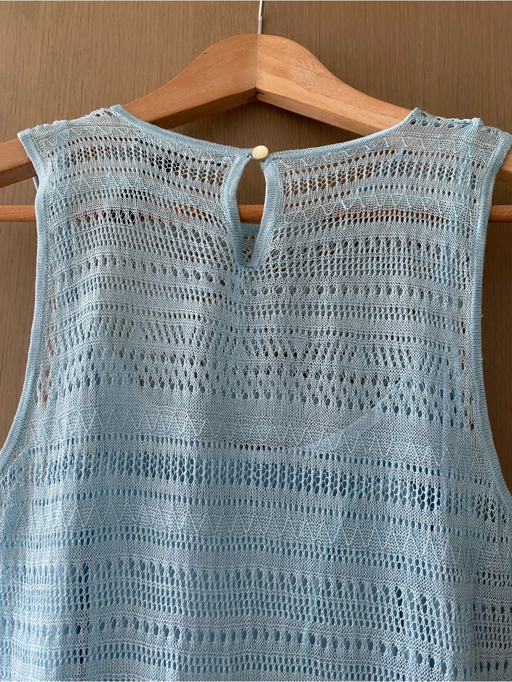 Vintage Ralph lauren crochet knit midi dress - Picture 6 of 8